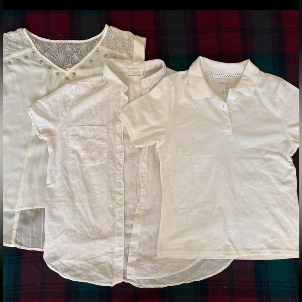Lot of three - white blouses